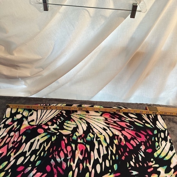 WORTHINGTON watercolor abstract design skirt Large Y2K #s1128 - Picture 7 of 8